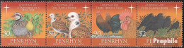 Penrhyn 664-667 Viererstreifen (kompl.Ausg.) Postfrisch 2011 Weihnachten - Penrhyn