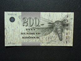 FÉROÉ (îles) * : 200 KRÓNUR   (20)03    P26    NEUF - Isole Faroer