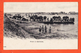 38931 /  KANTARA Egypte Pont Embarcadere Bac Passage Caravane Chameau Canal De SUEZ 1900s Egypt N° 71260 - Suez