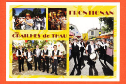 38600 /  FRONTIGNAN 34-Herault Fanfare Les GRAIHES De THAU Multivues 14e Bourse Collectionneurs Février 2010 CP N° 196 - Frontignan