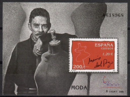 Spain 2000 Mi Block 89 MNH  (ZE1 SPNbl89) - Textile