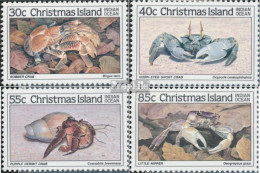 Weihnachtsinsel (Ind.Ozean) 199-202 (kompl.Ausg.) Postfrisch 1985 Krebse - Christmas Island
