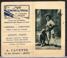 Calendier De Poche / 1930 / Publicitaire / Photographe A. Cavenel, Rue Delambre à Amiens - Klein Formaat: 1921-40