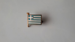 GRECE BROCHE DRAPEAU GREC - Other & Unclassified