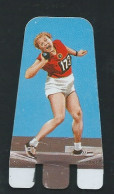 Plaquette Nesquik Jeux Olympiques. Podium Olympique. Tamara Press. Poids, Disque. URSS 1962 MALD17206 - Targhe In Lamiera (a Partire Dal 1961)