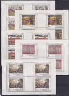 Tschechoslowakei 2789-2793 Postfrisch Als Kleinbögen, Kunst #OD508 - Altri & Non Classificati