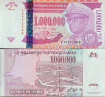 Zaire Pick-Nr: 79a Bankfrisch 1996 1 Million New Zaires - Zaire