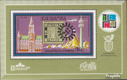 Ungarn Block97A (kompl.Ausg.) Postfrisch 1973 Briefmarkenausstellung - Blocks & Sheetlets