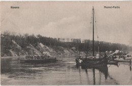 Lithuania Lietuva 1916 Kaunas Kowno Kovno Kovna Kowna, Memel-Partie, Ship Ships - Lithuania