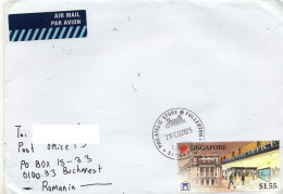 SINGAPORE: Nice Circulated Cover - Registered Shipping! - Singapour (1959-...)