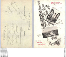 88 - Vosges - Epinal - D'Epinal Je Vous Envoie Ces Fleurs - Epinal