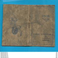 Vieux Papiers - Calendriers - Caisse D'Épargne De Douai - 1938 - Other & Unclassified