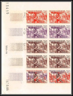 93628/ Cote D'ivoire N°233 Artisanat Tisserand 1965 Weaver Bloc 10 Coin Daté Essai Proof Non Dentelé Imperf ** MNH - Textile