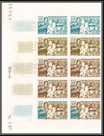 93621 Cote D'ivoire N°231 Artisanat Sculpteur Sur Bois 1965 Woodcarver Bloc 10 Coin Daté Essai Proof Non Dentelé Imperf - Autres