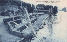 Delcampe - Dép 95 - Persan Beaumont - La Plage Et Le Tobogan - état - Persan