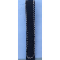 CHAINE EN ARGENT - MAILLE JASERON - 60cm - 31.55 G - 96824 - Other & Unclassified
