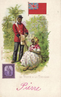 PC POSTS OF THE WORLD, LA POSTE A LA TRINIDAD, Vintage LITHO Postcard (b47872) - Post & Briefboten