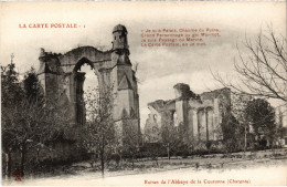 PC CARTOPHILE LA CARTE POSTALE RUINES DE L'ABBAYE DE LA COURONNE (a45450) - Post & Briefboten