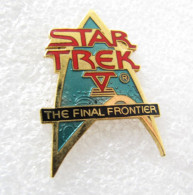 PIN'S  CINEMA   STAR TRECK  V  THE FINAL  FRONTIER  Email Grand Feu - Cine