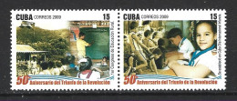CUBA. N°4684-5 De 2009. Education. - Autres & Non Classés