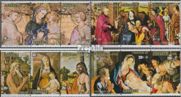 Aitutaki 163-174 Dreierstreifen (kompl.Ausg.) Postfrisch 1975 Weihnachten - Aitutaki