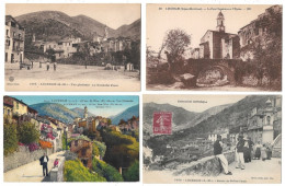 LOT DE 19 CARTES - LUCERAM - ALPES MARITIMES (06) -  Réf 311 - Lucéram