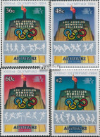 Aitutaki 525-528 (kompl.Ausg.) Postfrisch 1984 Olympische Sommerspiele - Aitutaki