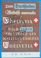 1942 Zu Z  34a / Mi S Zd 1 Obl. ZÜRICH 22.5.42 Voir Description - Zusammendrucke