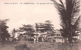 GABON LIBREVILLE Le Quartier Du Trésor-Edit Bloc Freres Carte Vierge Non Circulé (Scans R/V) N° 40 \ML4055 - Gabun
