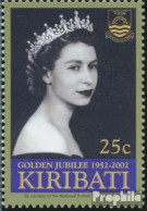 Kiribati - Gilbert-Inseln 880 (kompl.Ausg.) Postfrisch 2002 Königin Elisabeth II. - Kiribati (1979-...)