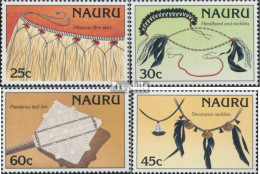 Nauru 333-336 (kompl.Ausg.) Postfrisch 1987 Kunsthandwerk - Nauru