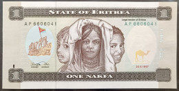 Eritrea 1997 Banknote 1 NAFKA UNC Pick-1 - Eritrea