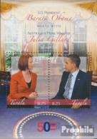 Tuvalu Block171 (kompl.Ausg.) Postfrisch 2011 Barack Obama - Tuvalu