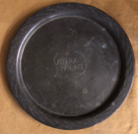 Rare Tray Plateau Bar Sahara Palace En Cuivre 28 Cm Vintage - Autres & Non Classés
