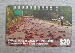 Christmas Islands - Telstra - The Annual Red Crab Migration (Excellent Condition) - Christmas Island