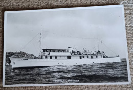 Vintage Postcard "Kiloran" Ferry Boat, Torquay, Devon Unposted - Ferries