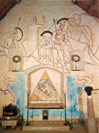 91 - Milly La Foret - Intérieur De La Chapelle Saint Blaise Décorée Par Jean Cocteau - Art Peintures Murales - L'Autel - - Milly La Foret