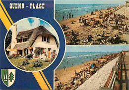 80 - Quend Plage Les Pins - Multivues - Plage - Villas - Blasons - CPM - Voir Scans Recto-Verso - Quend