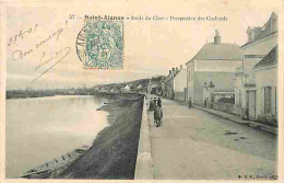 41 - Saint-Aignan - Bords Du Cher - Perspective Des Cochards - Animée - Oblitération Ronde De 1905 - CPA - Voir Scans Re - Saint Aignan