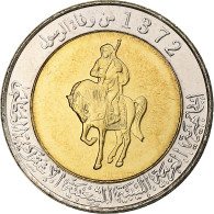 Libye, 1/2 Dinar, 2004, Bimétallique, SPL, KM:27 - Libia
