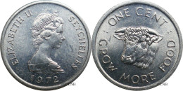 Seychelles - Colonie Britannique - Elizabeht II - 1 Cent 1972 - SUP/AU58 - Mon8128 - Sainte-Hélène