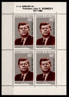 Elfenbeinküste Block 3 Postfrisch Kennedy #OD257 - Côte D'Ivoire (1960-...)