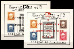 Guatemala Block 15 A+b Postfrisch #OD263 - Guatemala