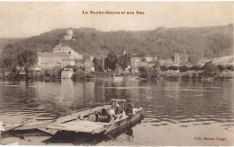 PENICHE      LA ROCHE GUYON  ET SON BAC - Hausboote