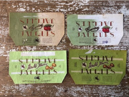 4 Chocolade Jacques Wikkels  - 4 Emballages Chocolat Jacques - Verviers Eupen - Chocolade