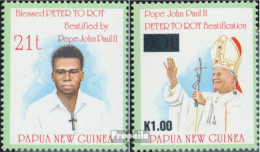 Papua-Neuguinea 741-742 (kompl.Ausg.) Postfrisch 1995 To Rot - Papouasie-Nouvelle-Guinée