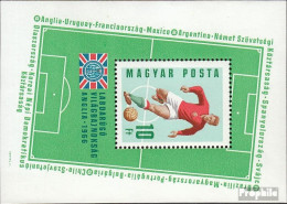 Ungarn Block53A (kompl.Ausg.) Postfrisch 1966 Fußball-WM 1966 In England - Blocks & Sheetlets