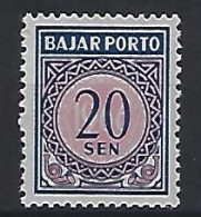 Indonesia 1966  Postage Due (**) MNH  Mi.31 - Indonésie