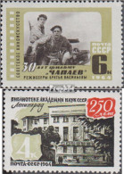 Sowjetunion 2992,3001 (kompl.Ausg.) Postfrisch 1964 Kino, Bibliothek - Ungebraucht