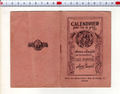 KL 5395 - CALLENDRIER POUR L AN DE GRACE 1937 - Klein Formaat: 1921-40